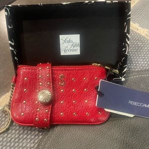 Saks fifth Ave. keychain cardholder